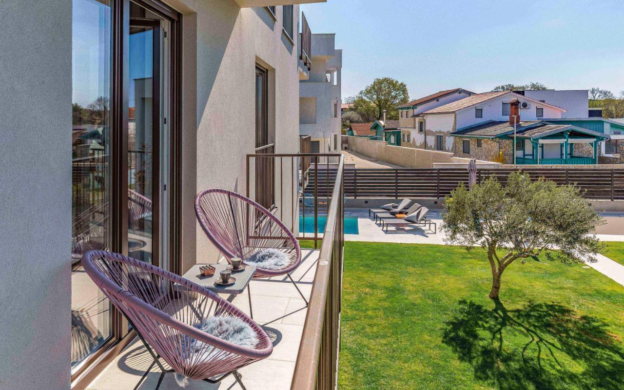 Ap Caci Mit Pool - Istriensonne 0712-0737 Apartment Medulin Exterior foto