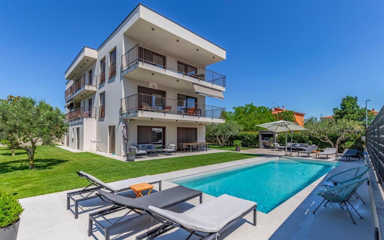 Ap Caci Mit Pool - Istriensonne 0712-0737 Apartment Medulin Exterior foto