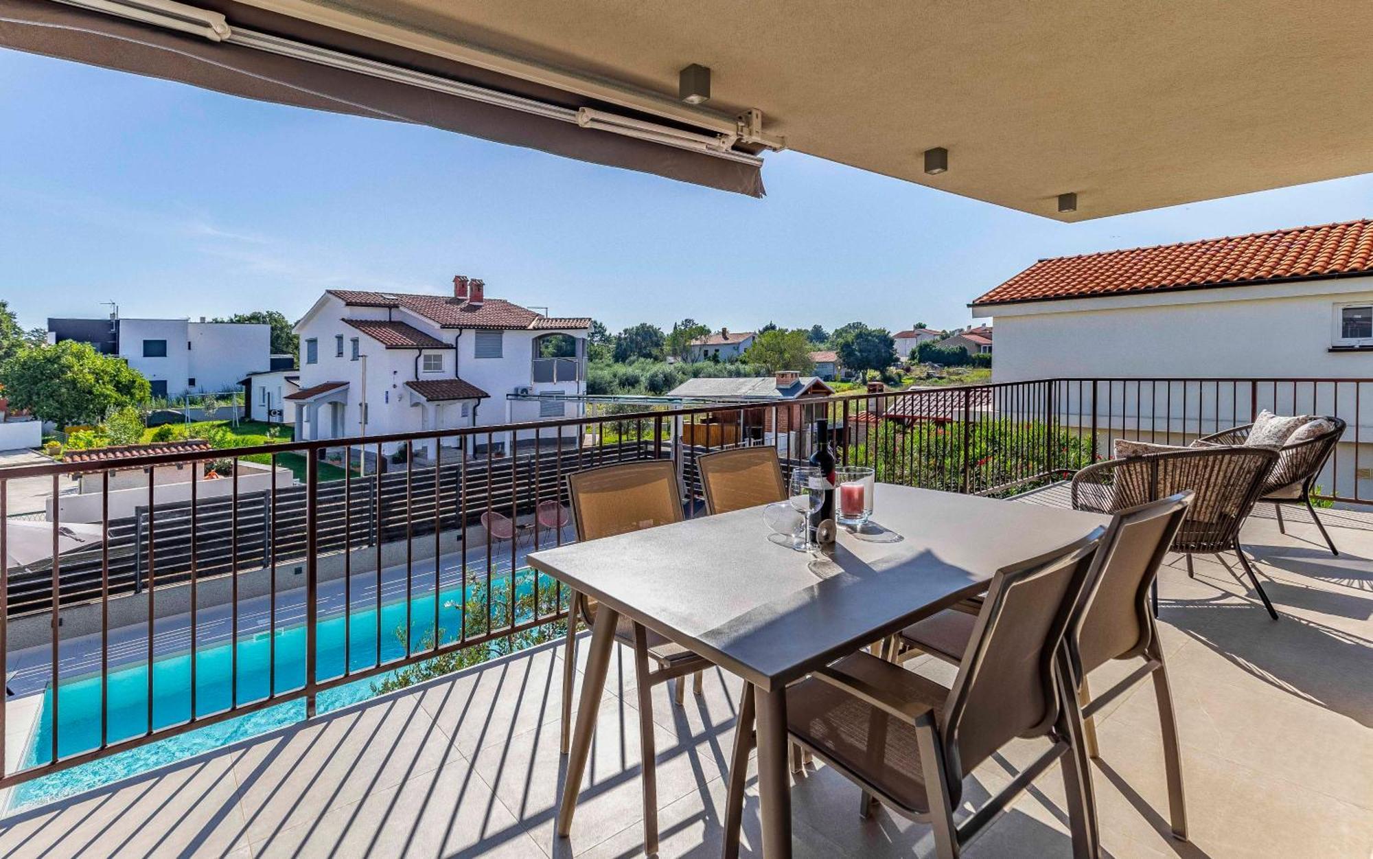 Ap Caci Mit Pool - Istriensonne 0712-0737 Apartment Medulin Exterior foto